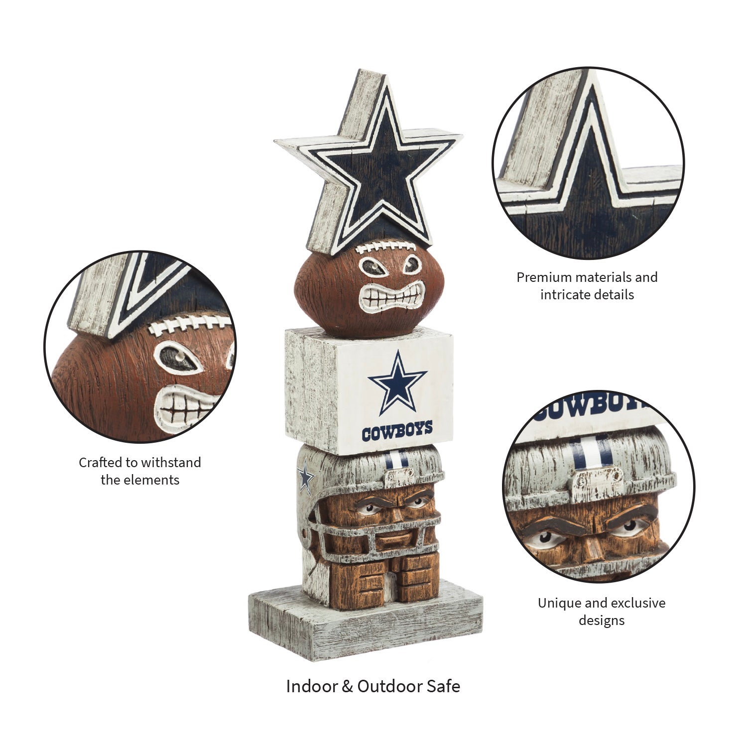 Team Garden Statue, Dallas Cowboys, Star