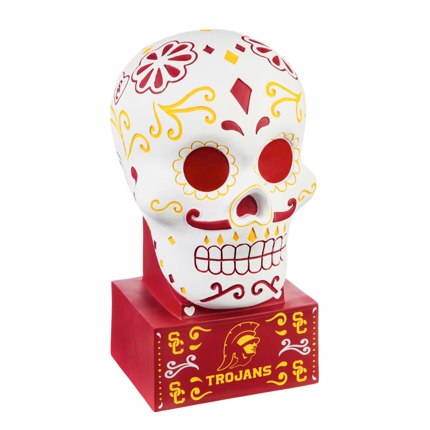 University of Southern California Sugar Skull Statue