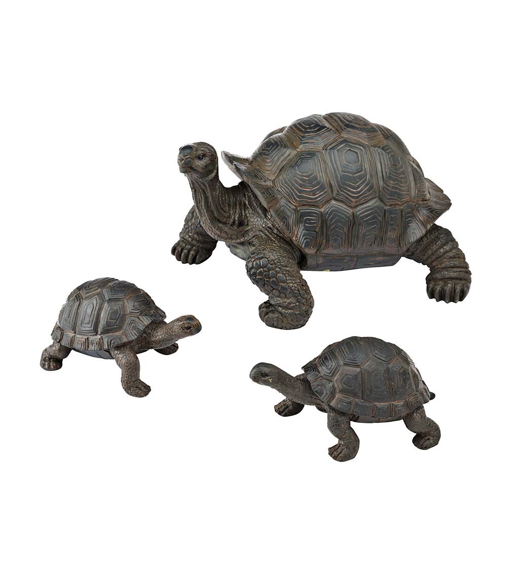 6.5" Tortoise and Babies, Set of 3