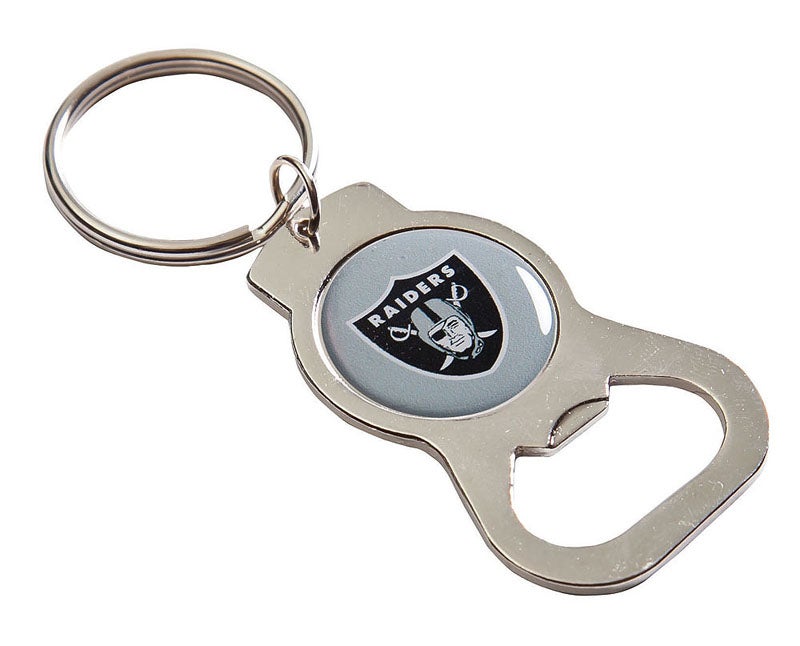 Oakland Raiders Bottle Opener Key Ring