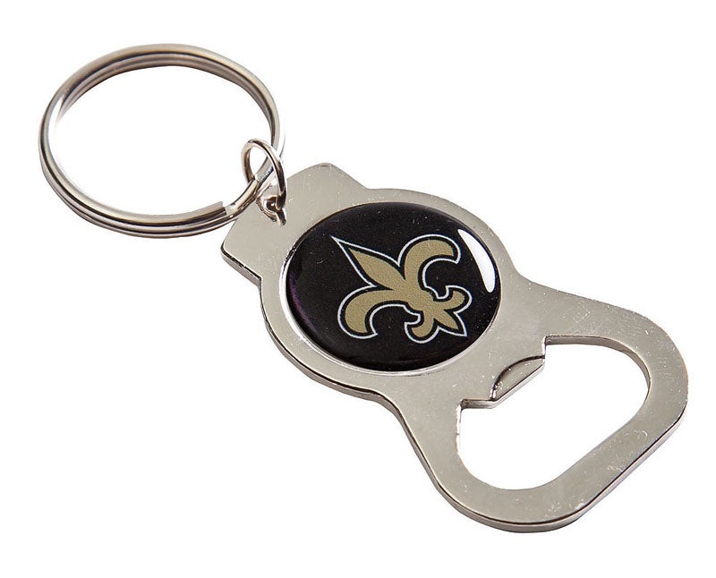 New Orleans Saints Bottle Opener Key Ring