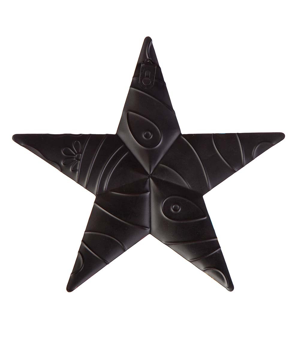 Set of Three Colorful Talavera Stars