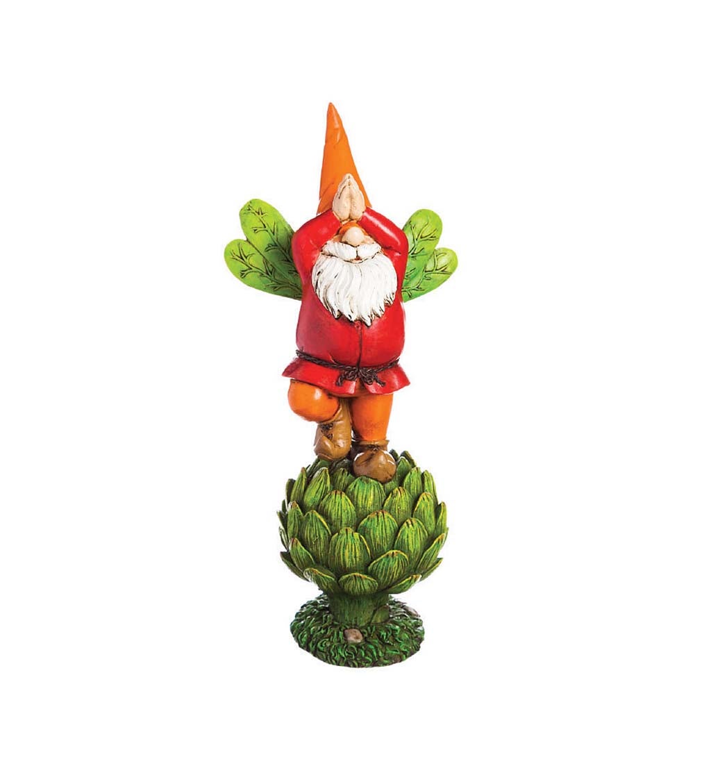 Red Vegetable Gnome Statuary