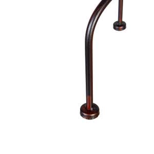 Tall Scroll Bird Bath Stand