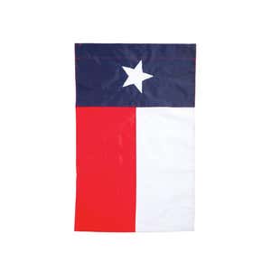 Texas State Applique Garden Flag