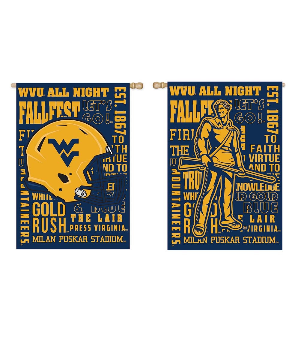 Fan Rules Flag , West Virginia University