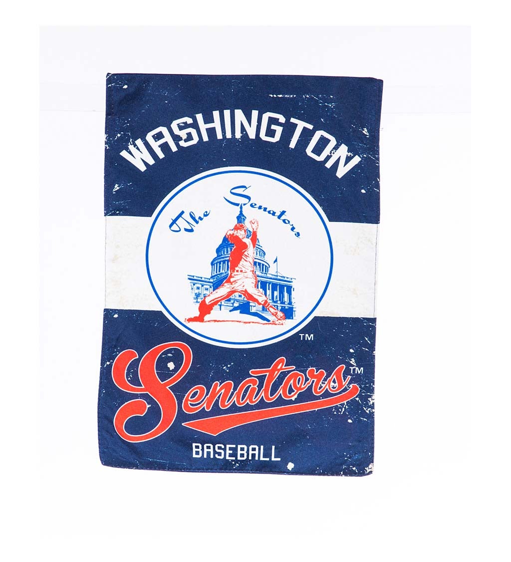 Washington Nationals Vintage Linen House Flag
