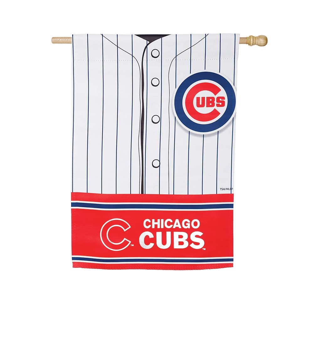 Chicago Cubs Two Sided Jersey House Flag