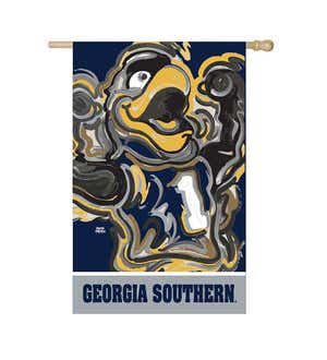 Georgia Southern University Suede House Flag Justin Patten