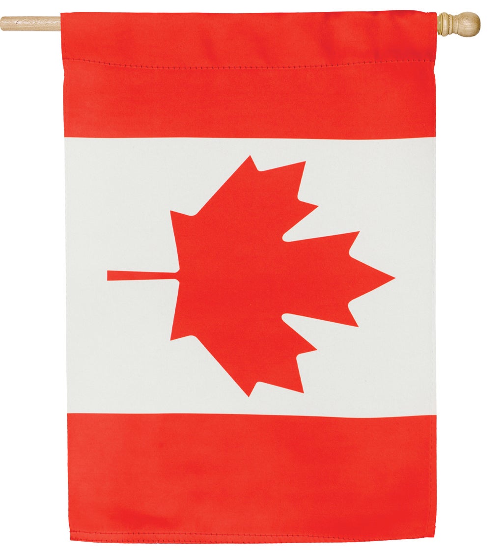 Canada Suede House Flag