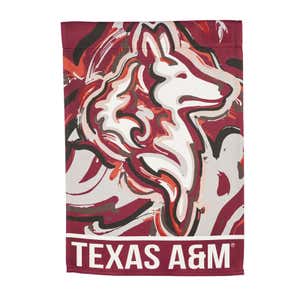 Texas A&M, Suede House Flag Justin Patten