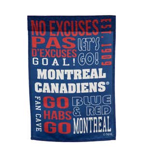 Fan Rules Garden Flag, Montreal Canadiens