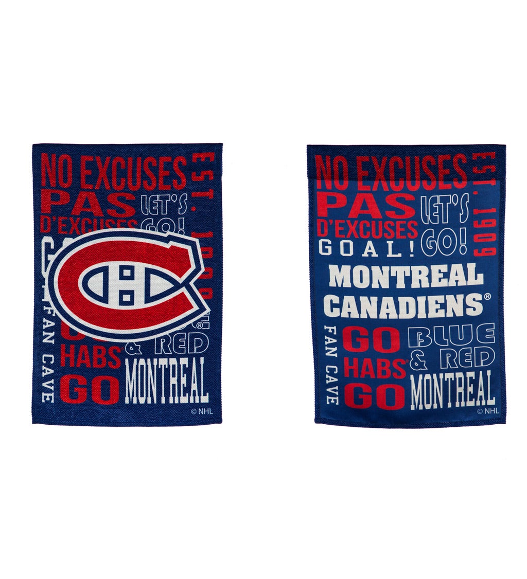 Fan Rules Garden Flag, Montreal Canadiens