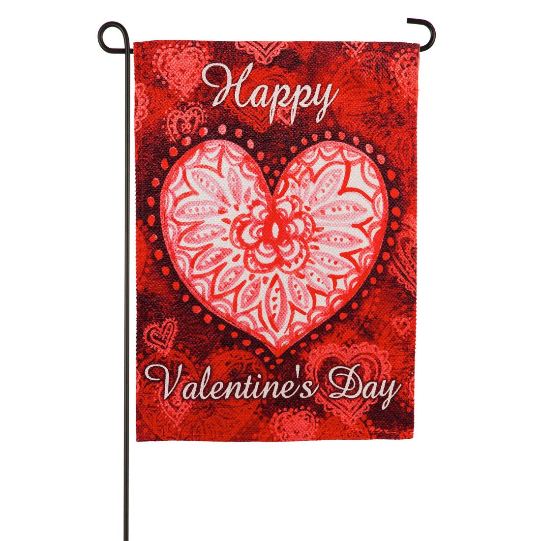 All You Need is Love Garden Textured Suede Flag