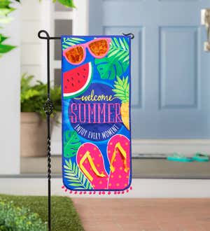 Welcome Summer Everlasting Impressions Textile Décor