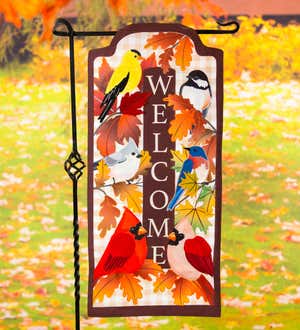 Autumn Songbirds Welcome Everlasting Impressions Textile decor
