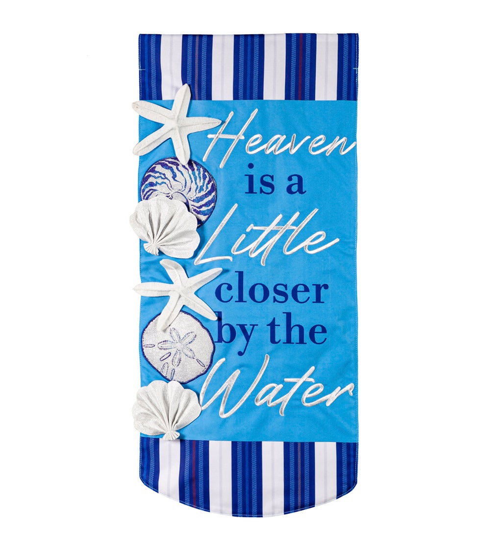 Heaven is Closer by the Water Everlasting Impression Textile Décor