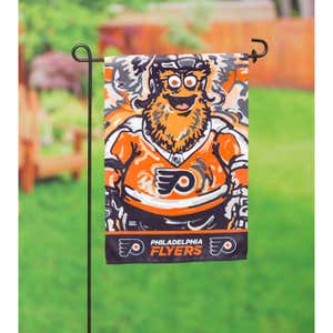 Philadelphia Flyers, Suede Garden Flag Justin Patten