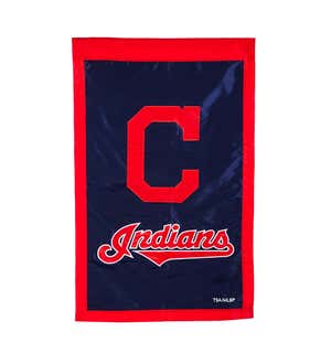 Cleveland Indians Appliqué House Flag