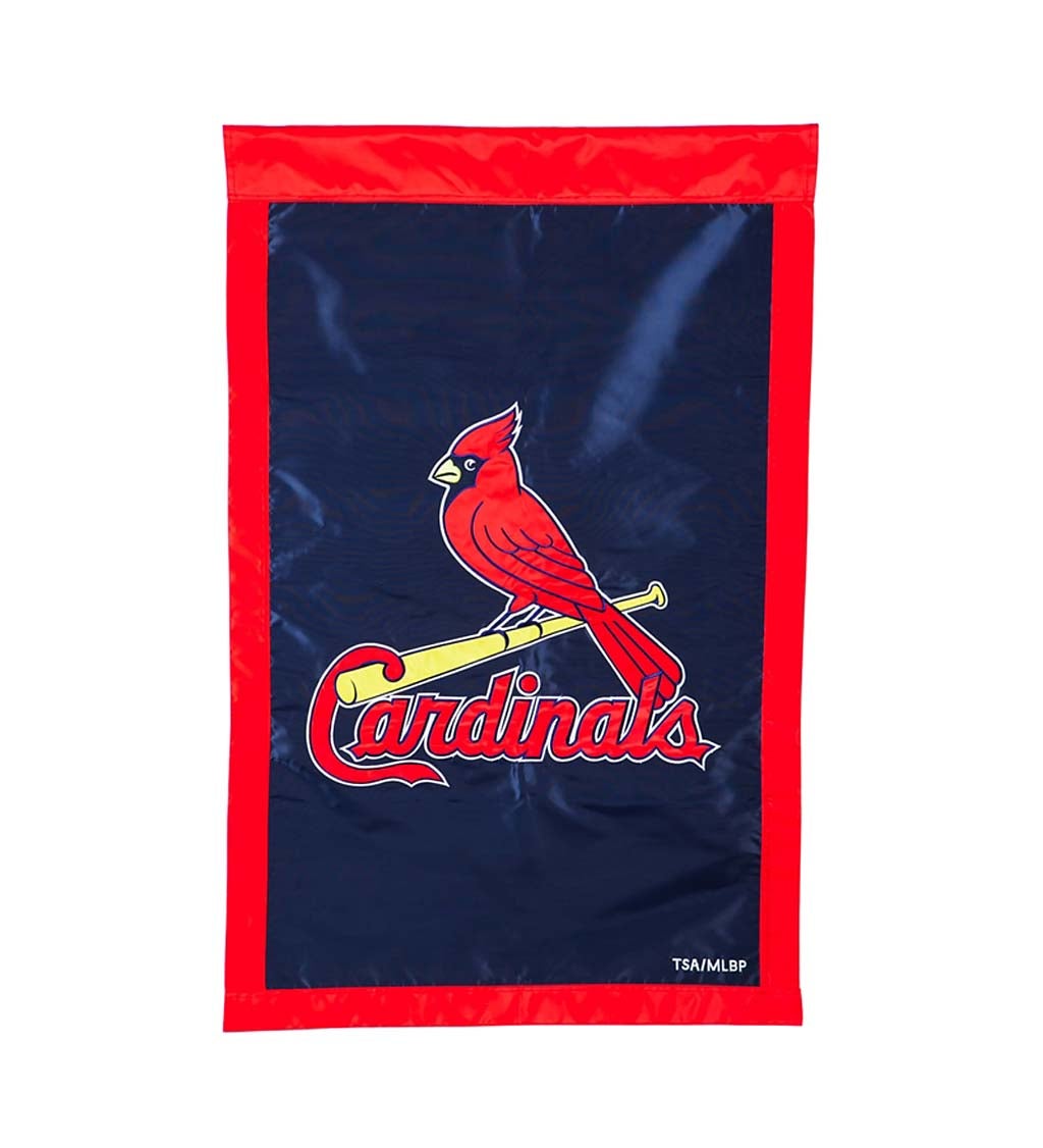 St. Louis Cardinals Appliqué House Flag