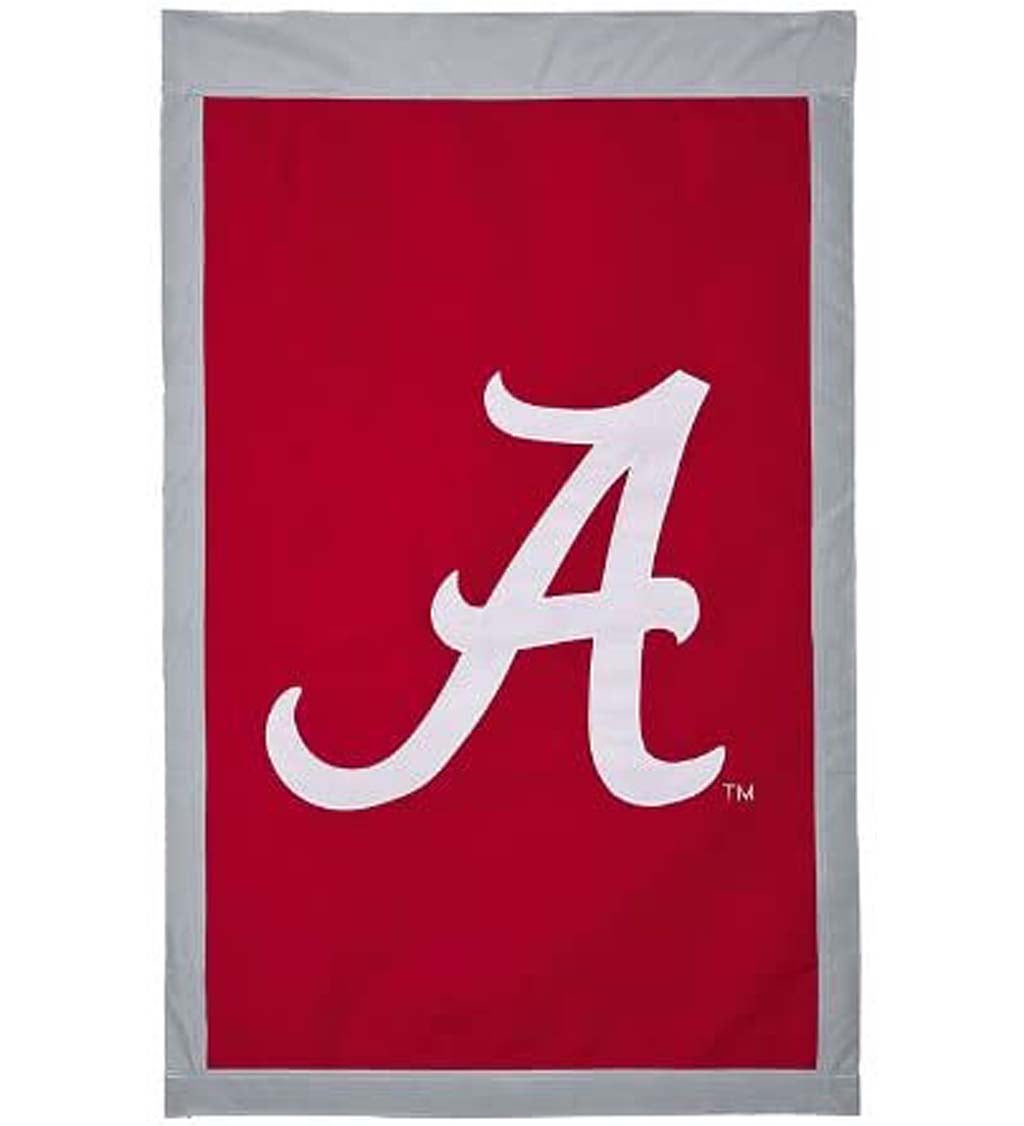 University Of Alabama A Applique House Flag