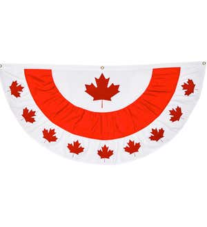 Canada Patriotic Applique Bunting