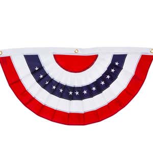 Patriotic Bunting, Small, Set of 4