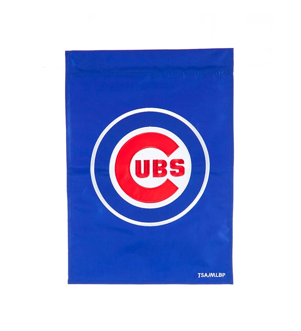 Chicago Cubs Applique Garden Flag