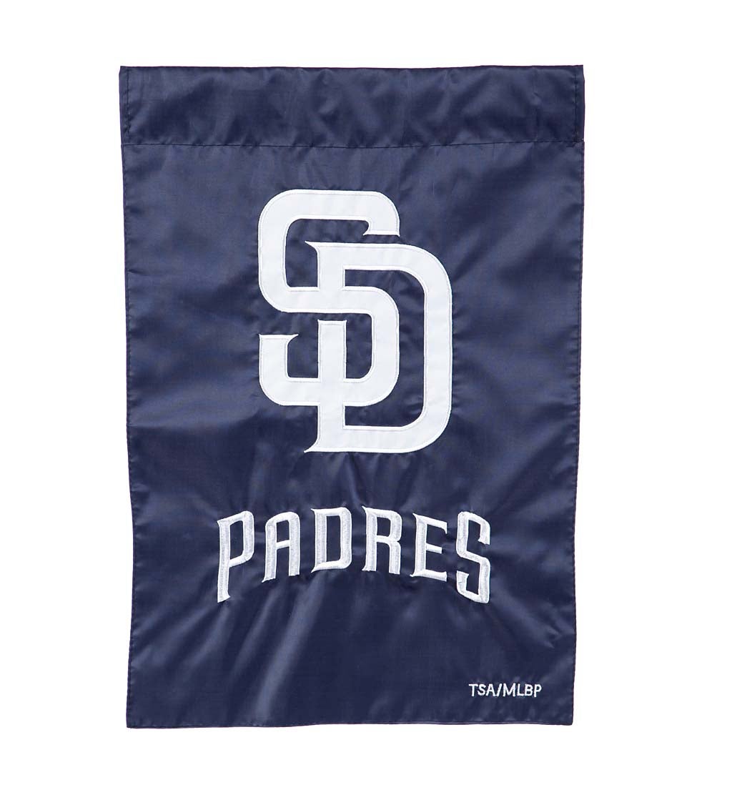San Diego Padres Appliqué Garden Flag
