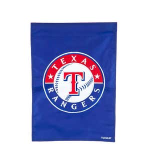 Texas Rangers Appliqué Garden Flag