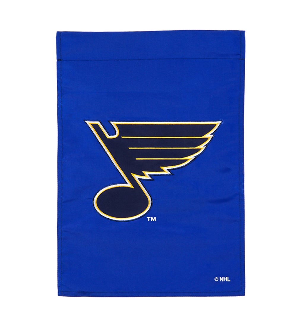 St Louis Blues, Applique Garden Flag