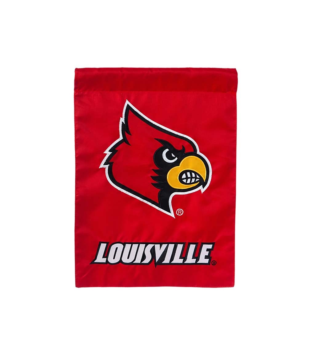 University of Louisville Appliqué Garden Flag