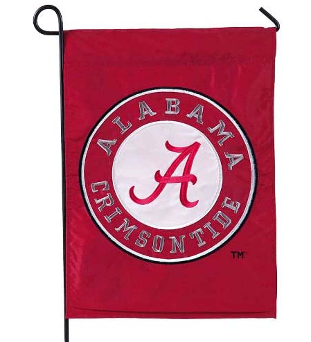 University of Alabama Crimson Tide Applique Garden Flag