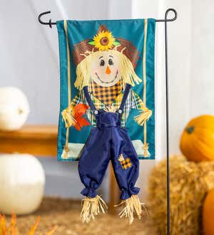 Scarecrow Garden Kickin Flag
