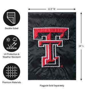 Texas Tech University Applique Garden Flag