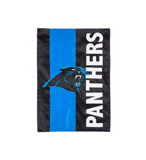 Carolina Panthers Embellished Garden Flag