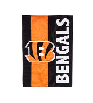 Cincinnati Bengals Embellished Garden Flag