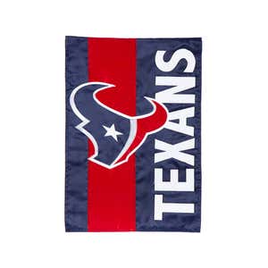 Houston Texans Embellished Garden Flag