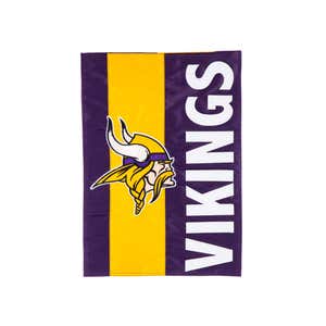 Minnesota Vikings Embellished Garden Flag