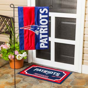New England Patriots Embellished Garden Flag