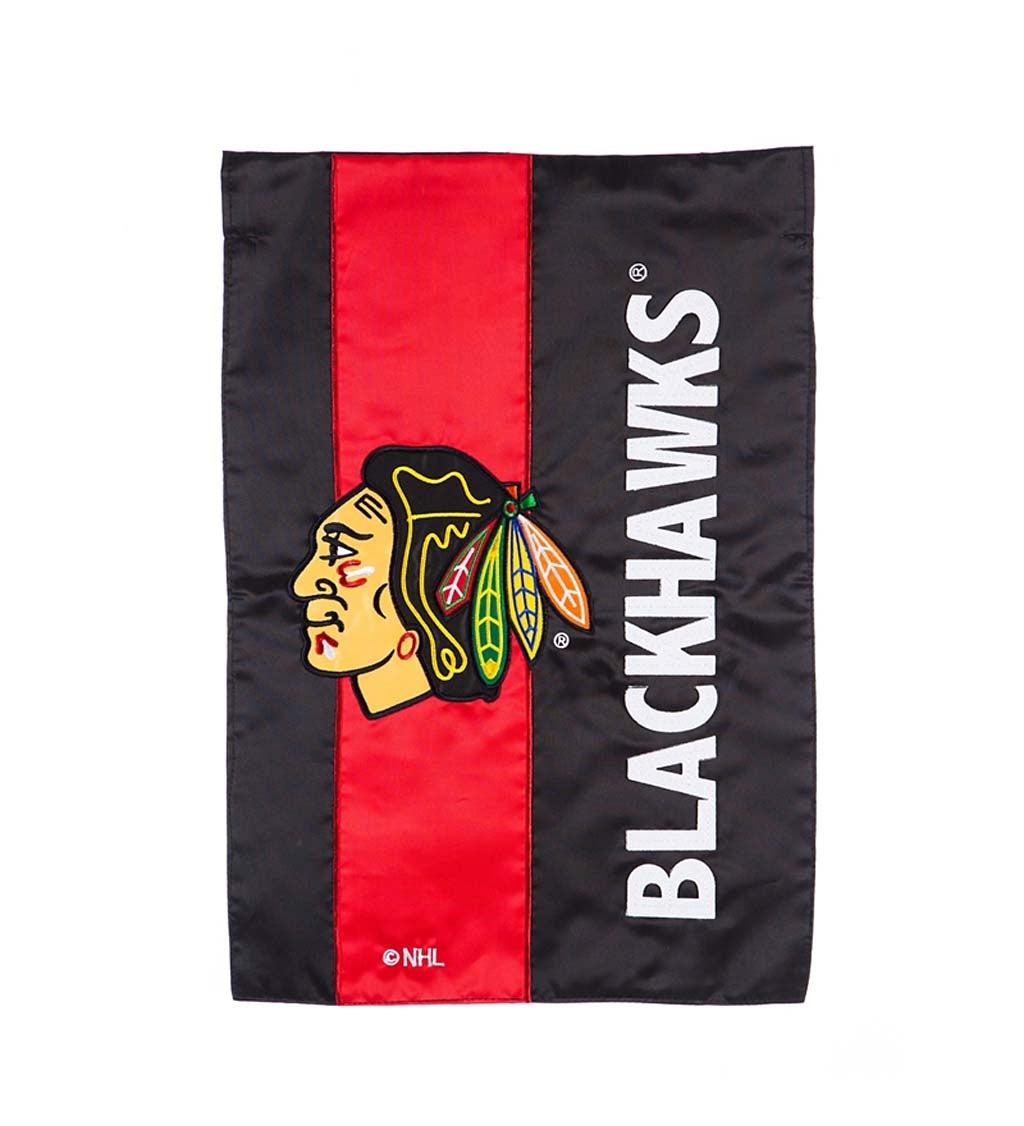 Chicago Blackhawks Embellished Garden Flag