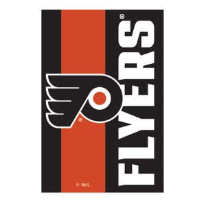 Philadelphia Flyers Mixed-Material Embellished Appliqué Garden Flag