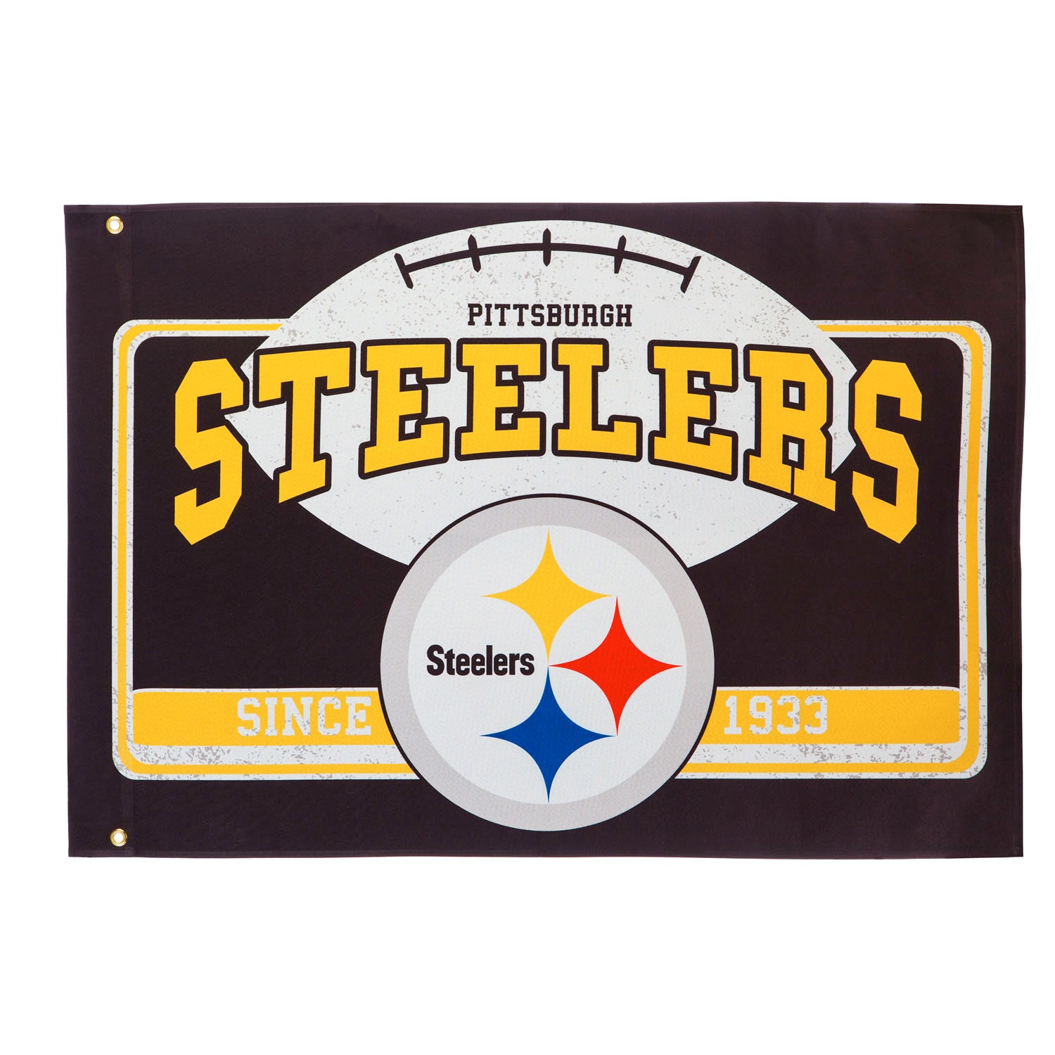 Pittsburgh Steelers Linen Estate Flag
