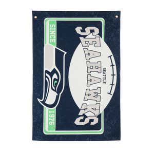 Seattle Seahawks Linen Estate Flag