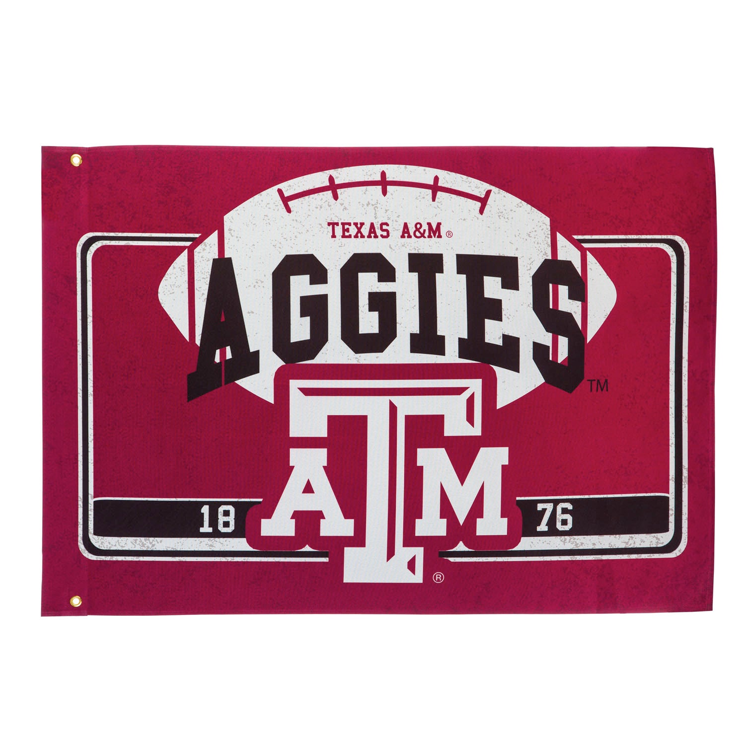 Texas A&M, Linen Estate Flag