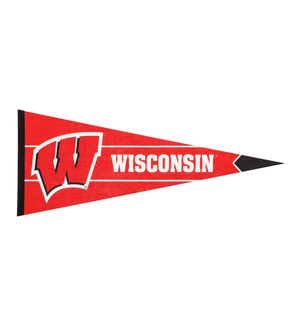 University of Wisconsin-Madison Pennant Flag