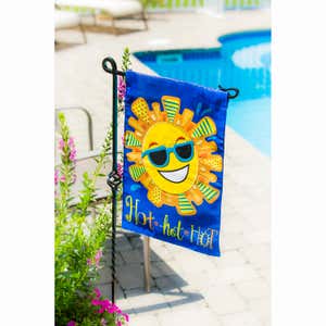 Cast Steel Garden Flag Stand