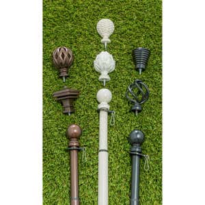 Artichoke Interchangeable Finial, Ivory