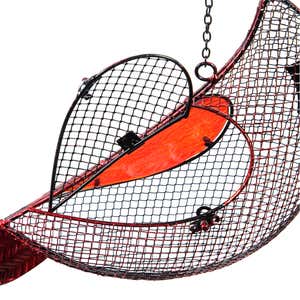 Cardinal Mesh Bird Feeder