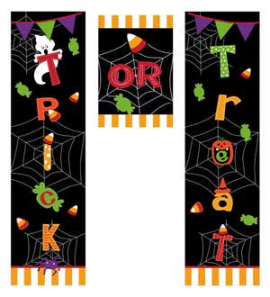 Trick-or-Treat Door Banner Kit